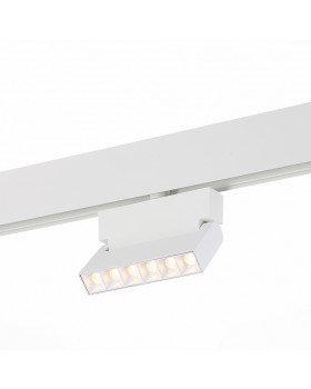 ST362.536.06 Магнитный трековый светильник белый LED 1*6W 3000K 532Lm Ra>80 36° IP20 L120xW22xH134 48V ANDRE