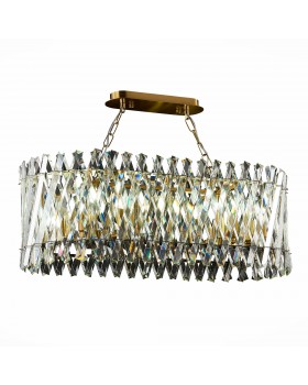 SL1170.303.10 Светильник подвесной ST-Luce Латунь/Прозрачный E14 10*40W FABIO-foto11