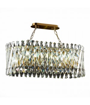 SL1170.303.10 Светильник подвесной ST-Luce Латунь/Прозрачный E14 10*40W FABIO-foto11