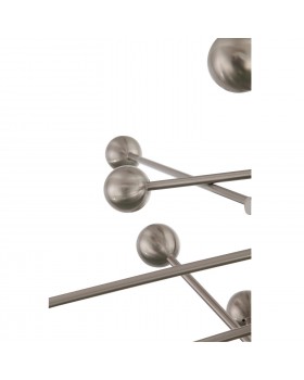 SL377.302.08 Люстра потолочная ST-Luce Никель/Прозрачный LED 8*4,5W 3000K GIACIO-foto2