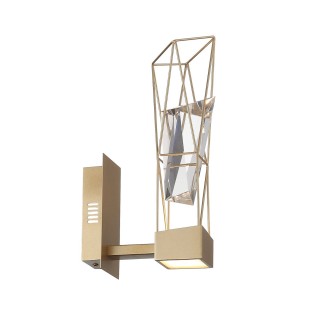 SL815.201.01 Бра ST-Luce Матовое золото/Матовое золото, Прозрачный LED 1*6W 4000K PROGETTO-foto2