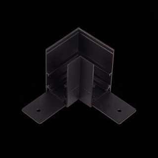 ST007.419.00 Угол-соединитель для подвесного / накладного магнитного шинопровода  ST-Luce Черный ST007-foto2