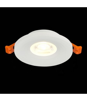 ST205.508.01 Св-к встр. Мат. белый GU10 1*50W D95xH27 220V Без ламп GERA-foto4