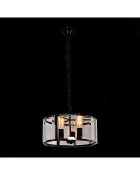 SL276.403.05 Люстра подвесная ST-Luce Черный/Прозрачный E27 5*60W PELTRO-foto2