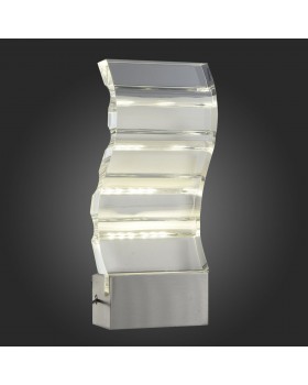 SL580.701.01 Светильник настенный ST-Luce Хром/Прозрачный LED 1*6W 4000K LUOGO-foto3