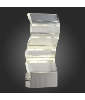 SL580.701.01 Светильник настенный ST-Luce Хром/Прозрачный LED 1*6W 4000K LUOGO-foto3