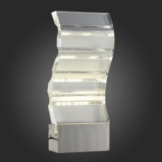 SL580.701.01 Светильник настенный ST-Luce Хром/Прозрачный LED 1*6W 4000K LUOGO-foto3