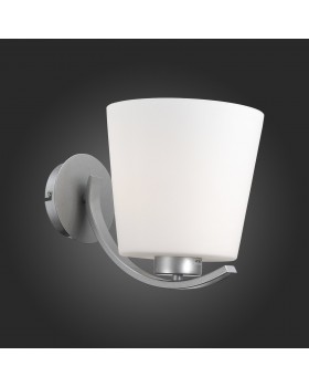 SL543.501.01 Бра ST-Luce Серебристый/Белый E27 1*60W CHIELLO-foto3