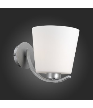 SL543.501.01 Бра ST-Luce Серебристый/Белый E27 1*60W CHIELLO-foto3