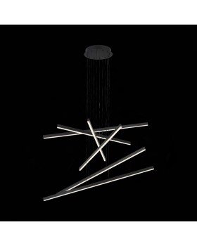 SL394.423.06 Люстра подвесная ST-Luce Черный/Белый LED 1*100W 4000K BASONI-foto7