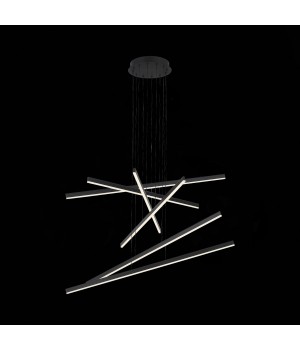 SL394.423.06 Люстра подвесная ST-Luce Черный/Белый LED 1*100W 4000K BASONI-foto7