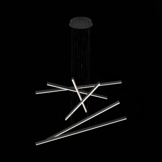 SL394.423.06 Люстра подвесная ST-Luce Черный/Белый LED 1*100W 4000K BASONI-foto7