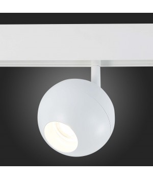 ST354.546.12 Магнитный трековый светильник белый LED 1*12W 4000K 680Lm Ra>80 36° IP20 L120xW100xH195 48V BOLE-foto5