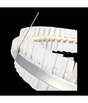 SL383.113.01 Светильник подвесной ST-Luce Хром/Прозрачный LED 1*44W 3000K CHERIO-foto4