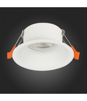 ST202.508.01 Св-к встр. Мат. белый GU10 1*50W D89xH40 220V Без ламп MOBARRA-foto8