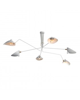 SL305.502.06 Люстра потолочная ST-Luce Белый/Белый E27 5*60W SPRUZZO-foto14