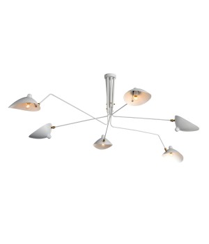 SL305.502.06 Люстра потолочная ST-Luce Белый/Белый E27 5*60W SPRUZZO-foto14