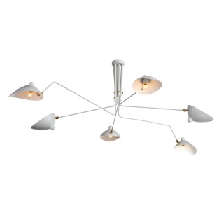 SL305.502.06 Люстра потолочная ST-Luce Белый/Белый E27 5*60W SPRUZZO-foto14