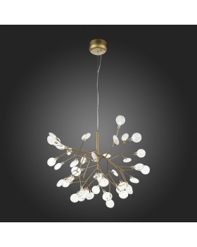 SL411.203.45 Люстра подвесная ST-Luce Золотистый/Прозрачный G4 45*1,5W RICCARDO-foto7