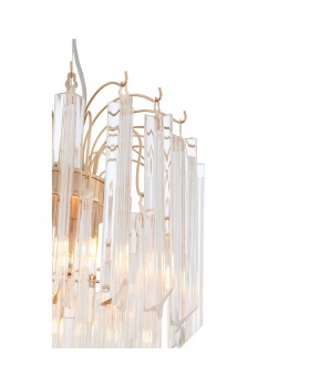 SL386.203.05 Люстра подвесная ST-Luce Золотистый/Золотистый, Прозрачный G9 5*5W OSOLETO-foto3