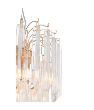 SL386.203.05 Люстра подвесная ST-Luce Золотистый/Золотистый, Прозрачный G9 5*5W OSOLETO-foto3