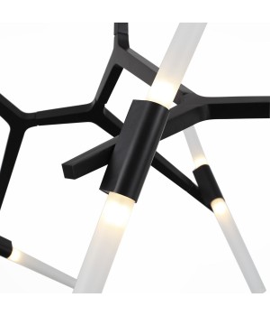 SL947.402.10 Люстра потолочная ST-Luce Черный/Белый G9 10*5W LACONICITA-foto3