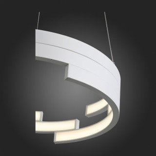 SL963.503.01 Люстра подвесная ST-Luce Белый/Белый LED 1*45W 4000K GENUINE-foto3