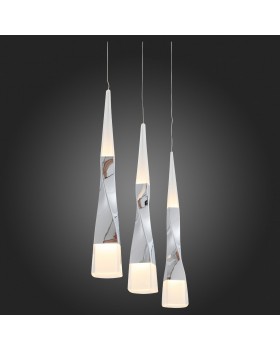 SL405.103.03 Светильник подвесной ST-Luce Хром/Хром, Белый LED 3*7W 3000K BOCHIE-foto6
