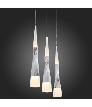 SL405.103.03 Светильник подвесной ST-Luce Хром/Хром, Белый LED 3*7W 3000K BOCHIE-foto6