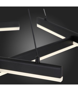 SL394.413.06 Люстра подвесная ST-Luce Черный/Белый LED 6*13W 4000K BASONI-foto3