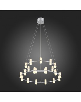 SL799.103.21 Люстра подвесная ST-Luce Хром/Белый LED 21*4W 3200K CILINDRO-foto4