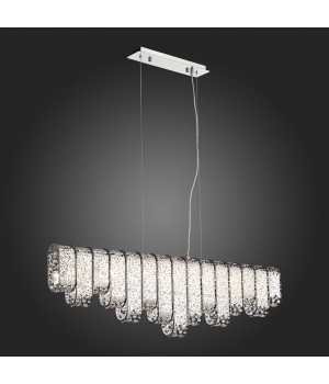 SL1117.103.07 Светильник подвесной ST-Luce Хром/Хром, Прозрачный G9 7*5W SOPRESIA-foto5