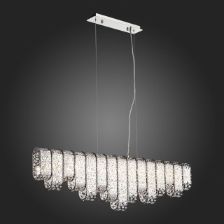 SL1117.103.07 Светильник подвесной ST-Luce Хром/Хром, Прозрачный G9 7*5W SOPRESIA-foto5