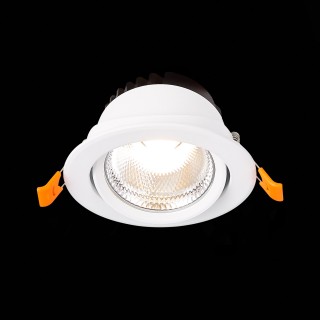 ST211.548.10.24 Св-к встр. Белый LED 1*10W 4000K 750Lm Ra80 24° IP20 D109xH65 220-240V MIRO-foto9