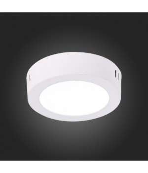 ST112.542.06 Светильник настенно-потолочный Белый LED 1*6W 4000K 370Lm Ra80 120° IP20 D110xH28 90-265V NUBES-foto5