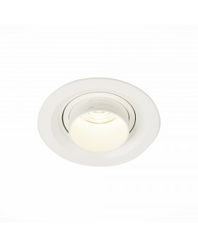 ST701.548.07 Св-к встр. Zoom Белый LED 1*7W 4000K 560Lm Ra 15°-60° IP20 D90xH65 170-240V ST701