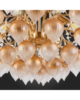 SL659.303.06 Люстра подвесная ST-Luce Золотистый/Золотистый E14 6*40W FRUTTI-foto9
