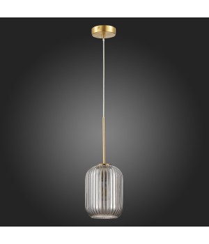 SL1154.323.01 Подвес ST-Luce Латунь/Дымчатый E27 1*60W GRAN-foto6
