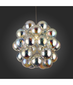 SL533.103.03 Люстра подвесная ST-Luce Хром/Перламутровый E27 3*60W ODETTA-foto5