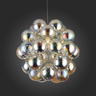 SL533.103.03 Люстра подвесная ST-Luce Хром/Перламутровый E27 3*60W ODETTA-foto5