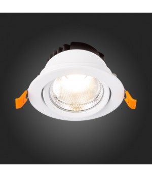 ST211.548.24.24 Св-к встр. Белый LED 1*24W 4000K 1 800Lm Ra80 24° IP20 D138xH88 220-240V MIRO-foto5