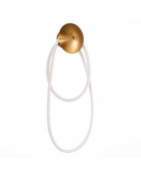 SL6102.301.30 Светильник настенный ST-Luce Латунь/Белый LED 1*30W 4000K Sagrato-foto4