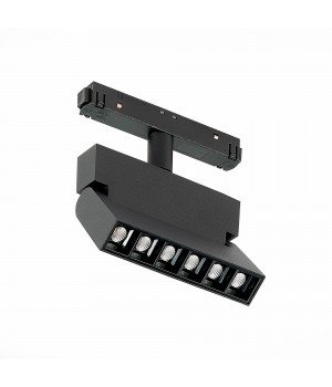 ST362.446.06 Магнитный трековый светильник Черный LED 1*6W 4000K 532Lm Ra>80 36° IP20 L120xW22xH134 48V ANDRE-foto3