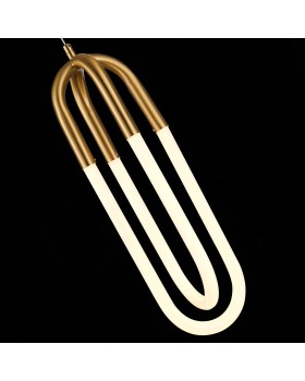 SL1579.303.02 Подвес ST-Luce Латунь/Латунь, Белый LED 2*14W 3000K MOFISTO-foto6