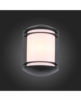 SL076.401.01 Светильник уличный настенный ST-Luce Черный/Белый E27 1*60W AGIO-foto5