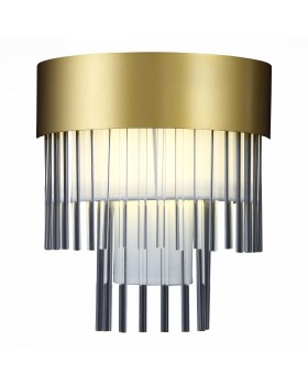 SL1352.201.01 Бра ST-Luce Золотистый/Белый, Прозрачный E14 1*40W Aversa-foto4