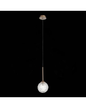 SL1152.203.01 Подвес ST-Luce Золотистый/Прозрачный G9 1*5W ARCOBALINO-foto4