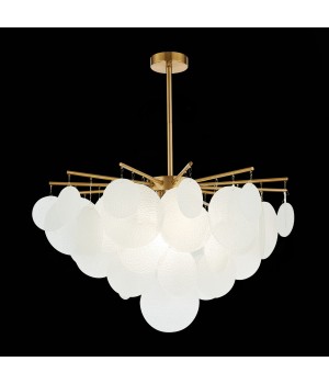 SL1231.302.06 Люстра потолочная ST-Luce Латунь/Белый E14 6*60W Vittoria-foto4