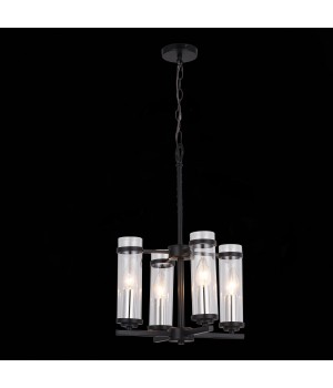 SL334.403.04 Люстра подвесная ST-Luce Черный, Никель/Прозрачный E14 4*60W BICHERO-foto9