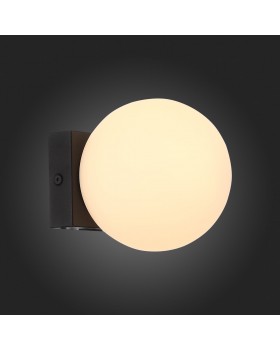 SL1581.401.01 Светильник настенный ST-Luce Черный/Белый LED 1*5W 3200K BOTELLI-foto5